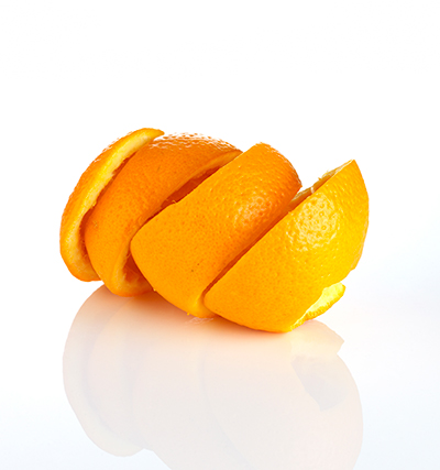 Sweet orange peel